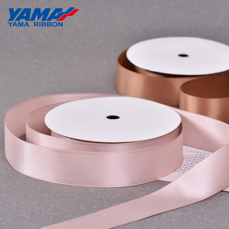 YAMA Double Face Satin Brown Gift Wrap Ribbon Suppliers 28800
