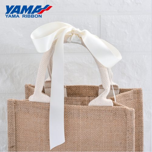 YAMA Double Face Satin Brown Gift Wrap Ribbon Suppliers 28800