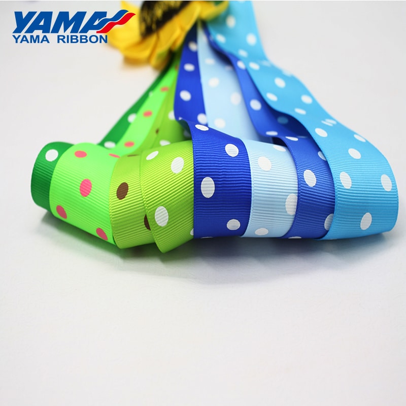 YAMA Polyester Gold Silver Foil Stamping Organza Ribbon Shop Online